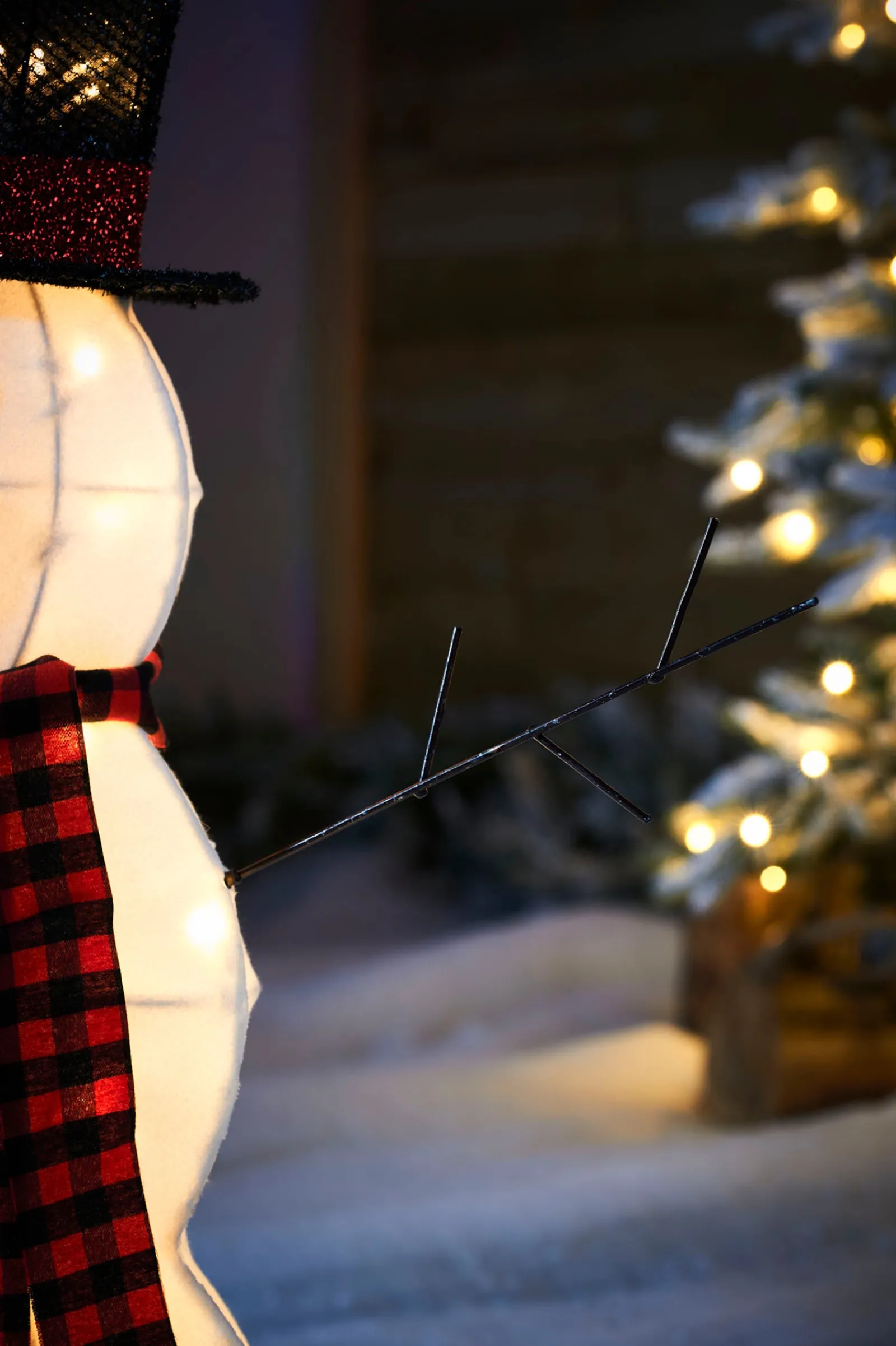 WeRChristmas Snowman Silhouette, 95 Cm