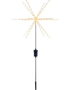 WeRChristmas Starburst Pathway Stake Light, Warm White, 98 Cm