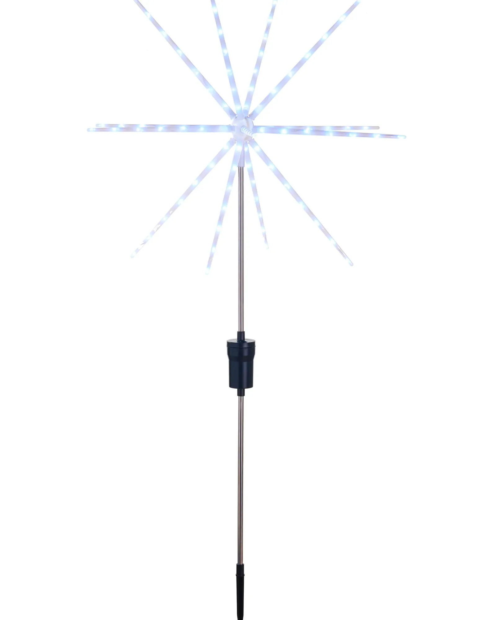 WeRChristmas Starburst Pathway Stake Light, Ice White, 98 Cm