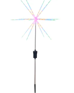 WeRChristmas Starburst Pathway Stake Light, Multi-Coloured, 98 Cm
