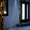 WeRChristmas Waterfall Christmas Tree, White, 2.1 M